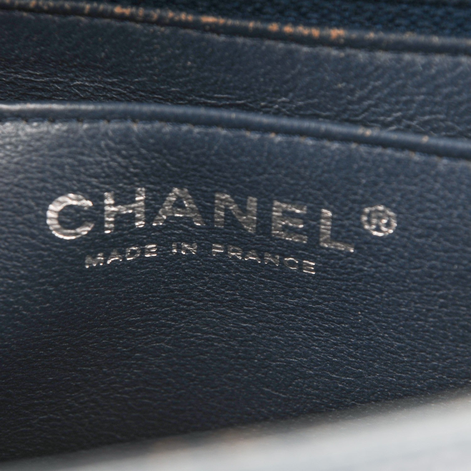 Chanel Caviar Quilted Jumbo Single Flap Blue 8 of 9