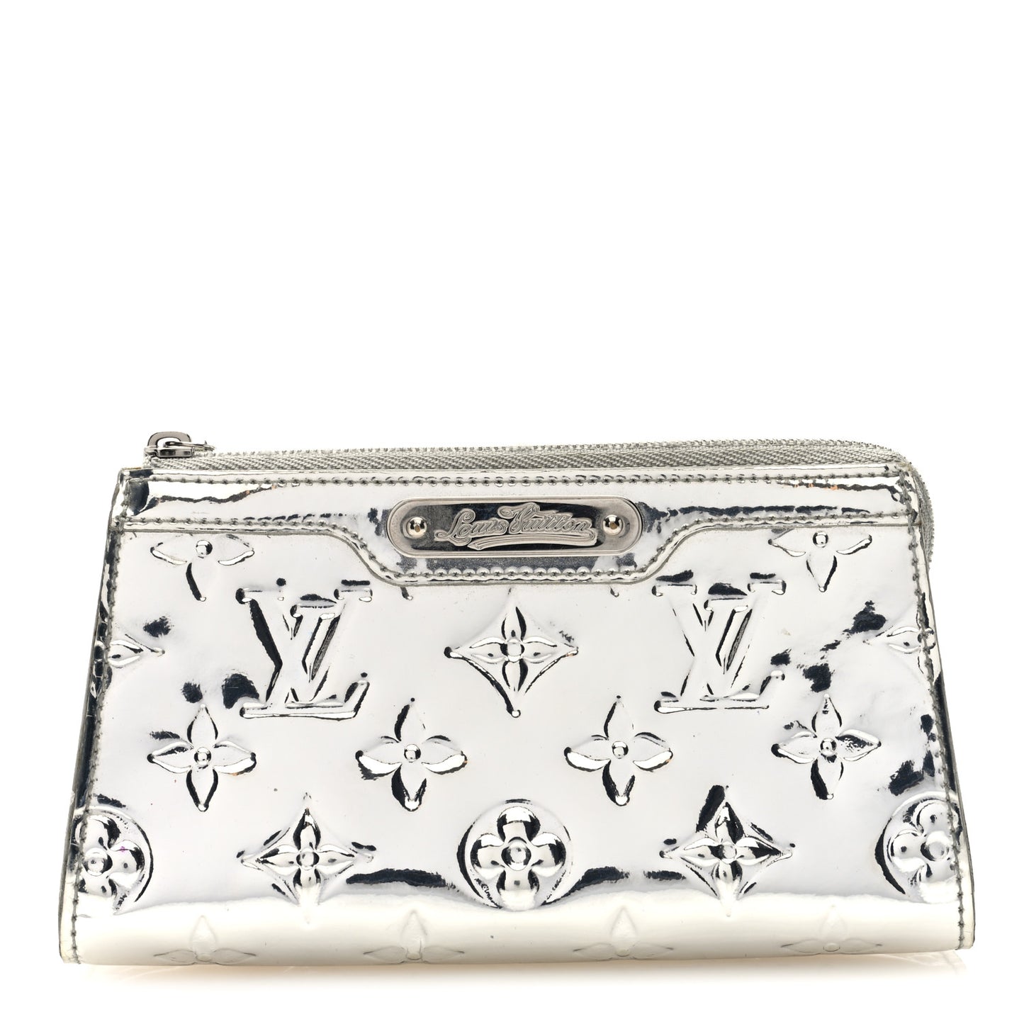 Monogram Miroir Trousse Cosmetic Bag Silver