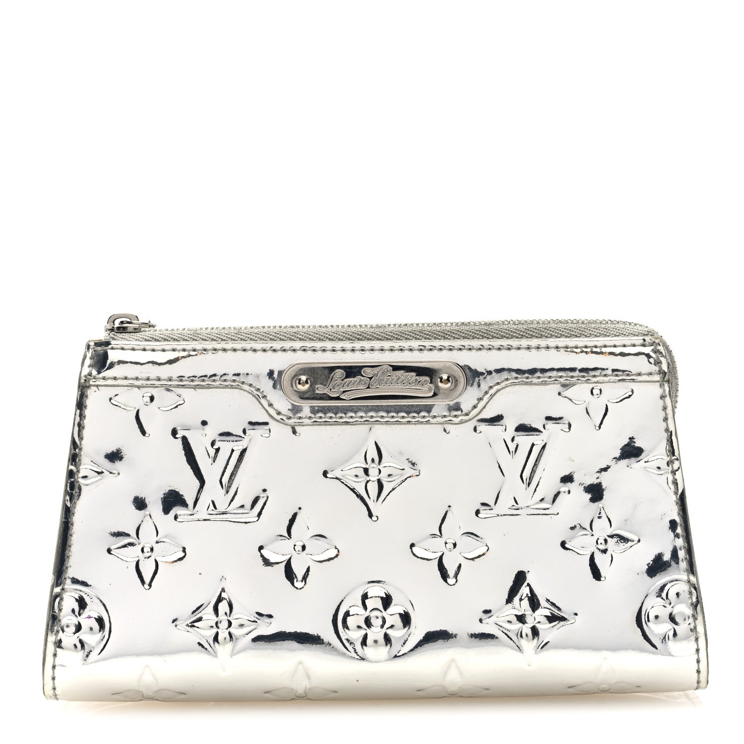 Louis Vuitton Monogram Miroir Trousse Cosmetic Bag Silver 1 of 6