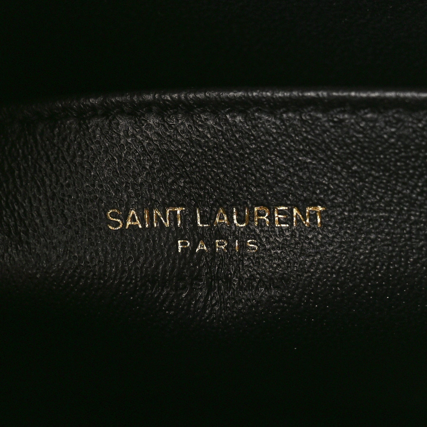Calfskin Monogram Baby Cabas Black