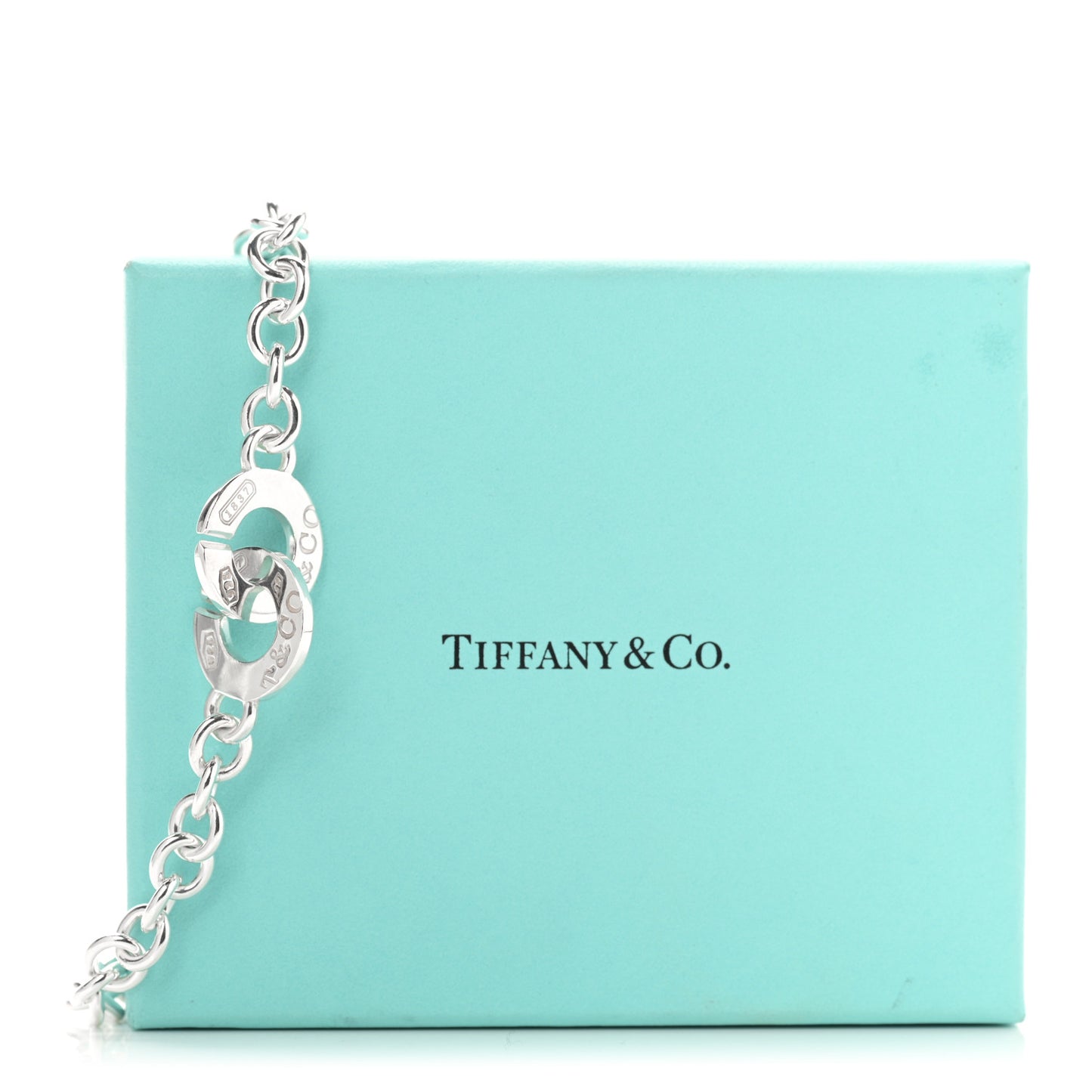 Sterling Silver 1837 Circle Clasp Necklace