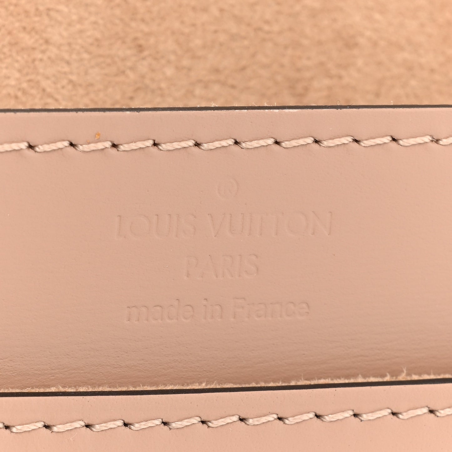 Calfskin Studded Louise Chain GM Nude