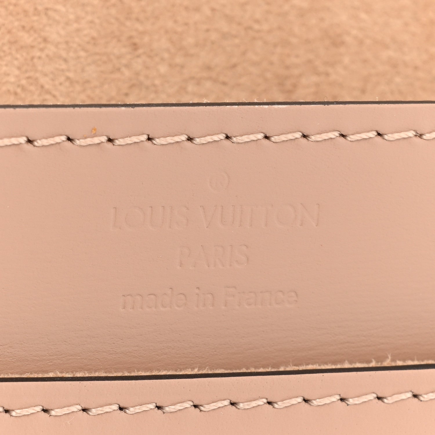 Louis Vuitton Calfskin Studded Louise Chain GM Nude 6 of 15