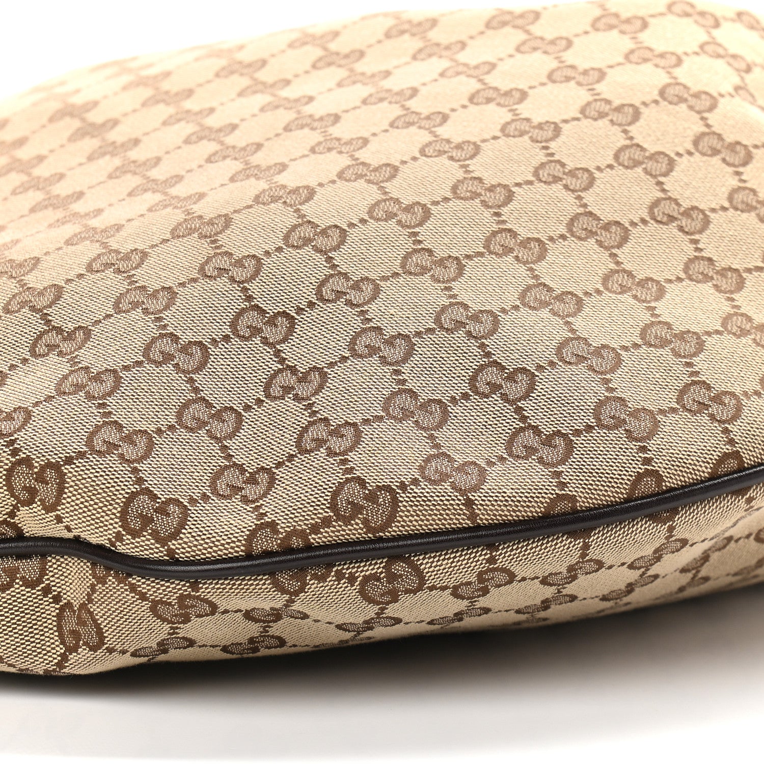 Gucci Monogram Large Wave Hobo Dark Brown 9 of 9