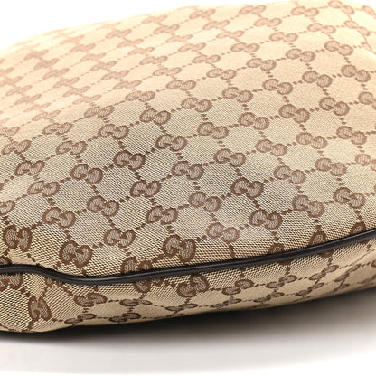 Gucci Monogram Large Wave Hobo Dark Brown 9 of 9