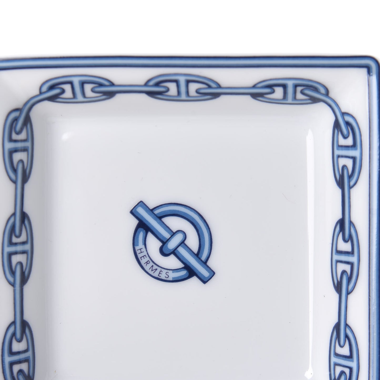 Printed Porcelain Chaine D'Ancre Tray