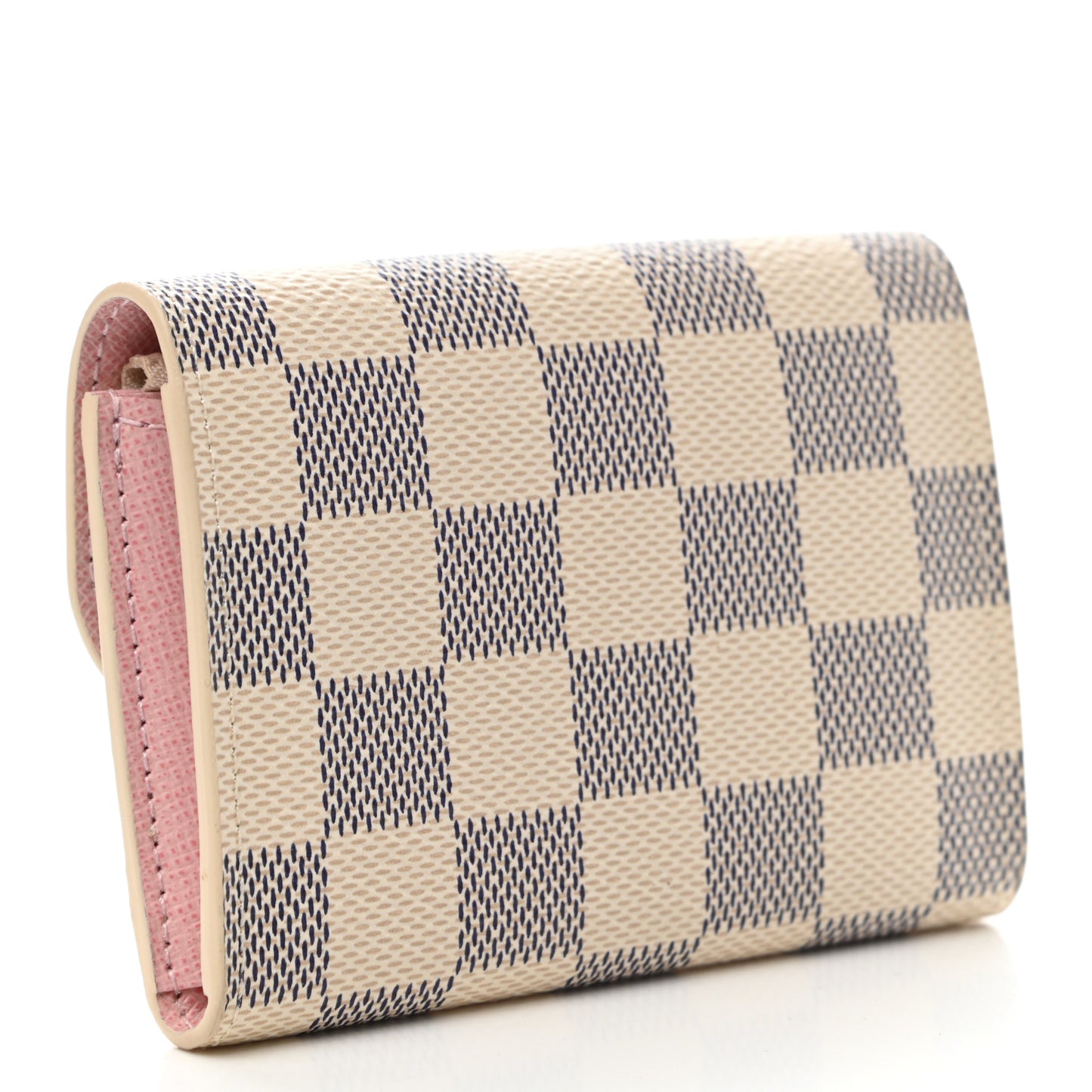 Damier Azur Rosalie Coin Purse Rose Ballerine