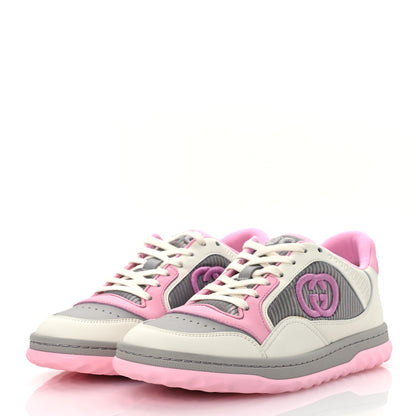 Gucci Dali Soft Calfskin Womens Mac80 Sneakers 37 Off White Grey Sky Light Rose 4 of 14
