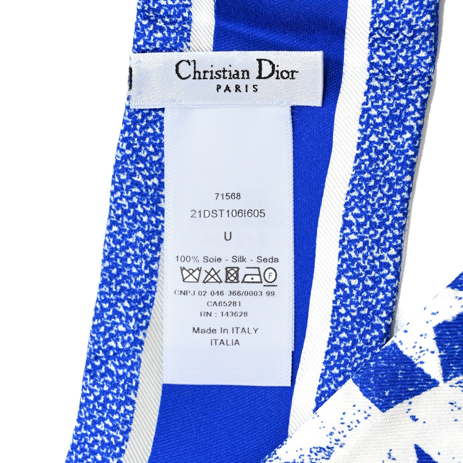 Christian Dior Silk Star Mitzah Scarf Blue 1398260 – FASHIONPHILE