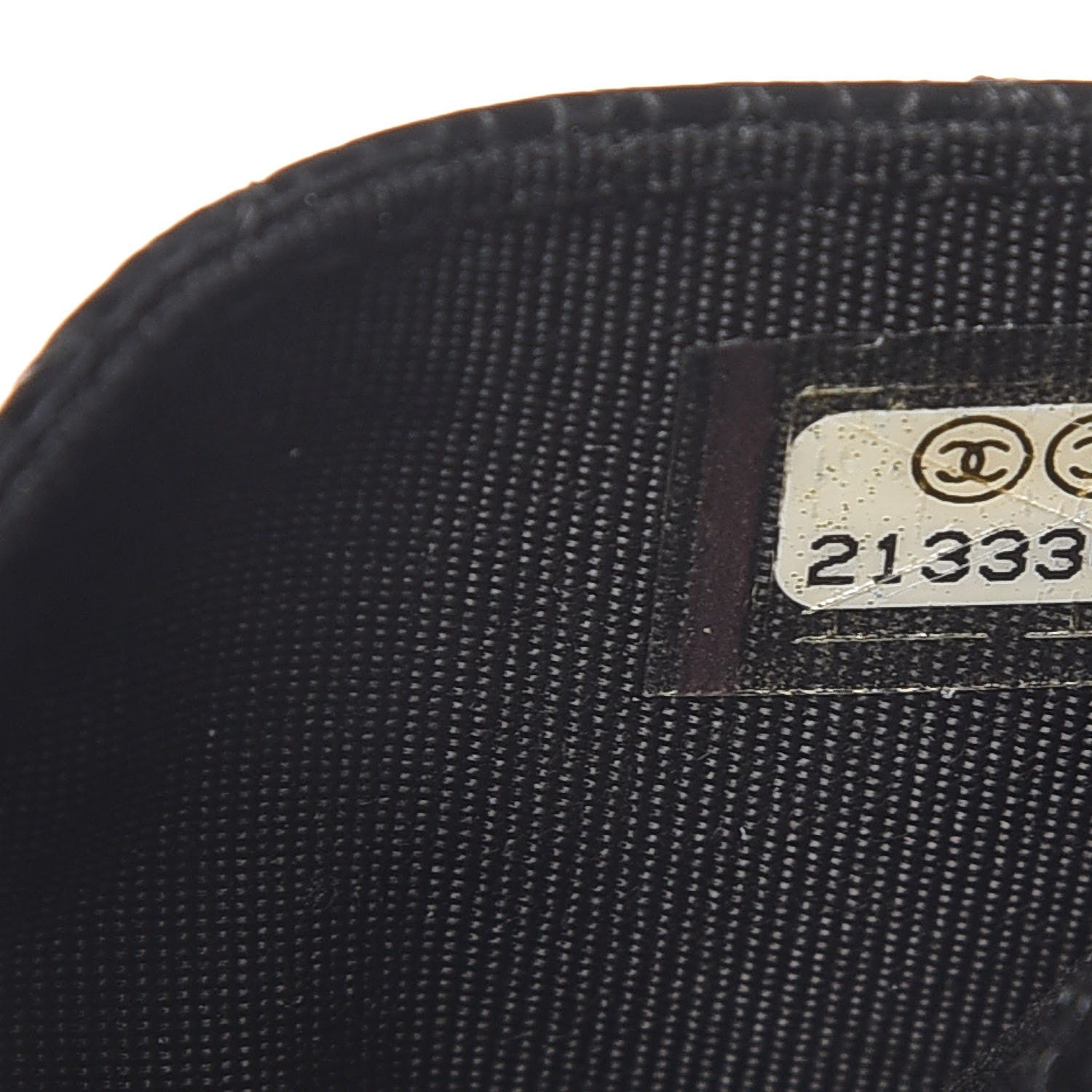 Chanel Caviar Quilted Flap Card Holder Black 7 of 8