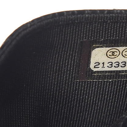 Chanel Caviar Quilted Flap Card Holder Black 7 of 8