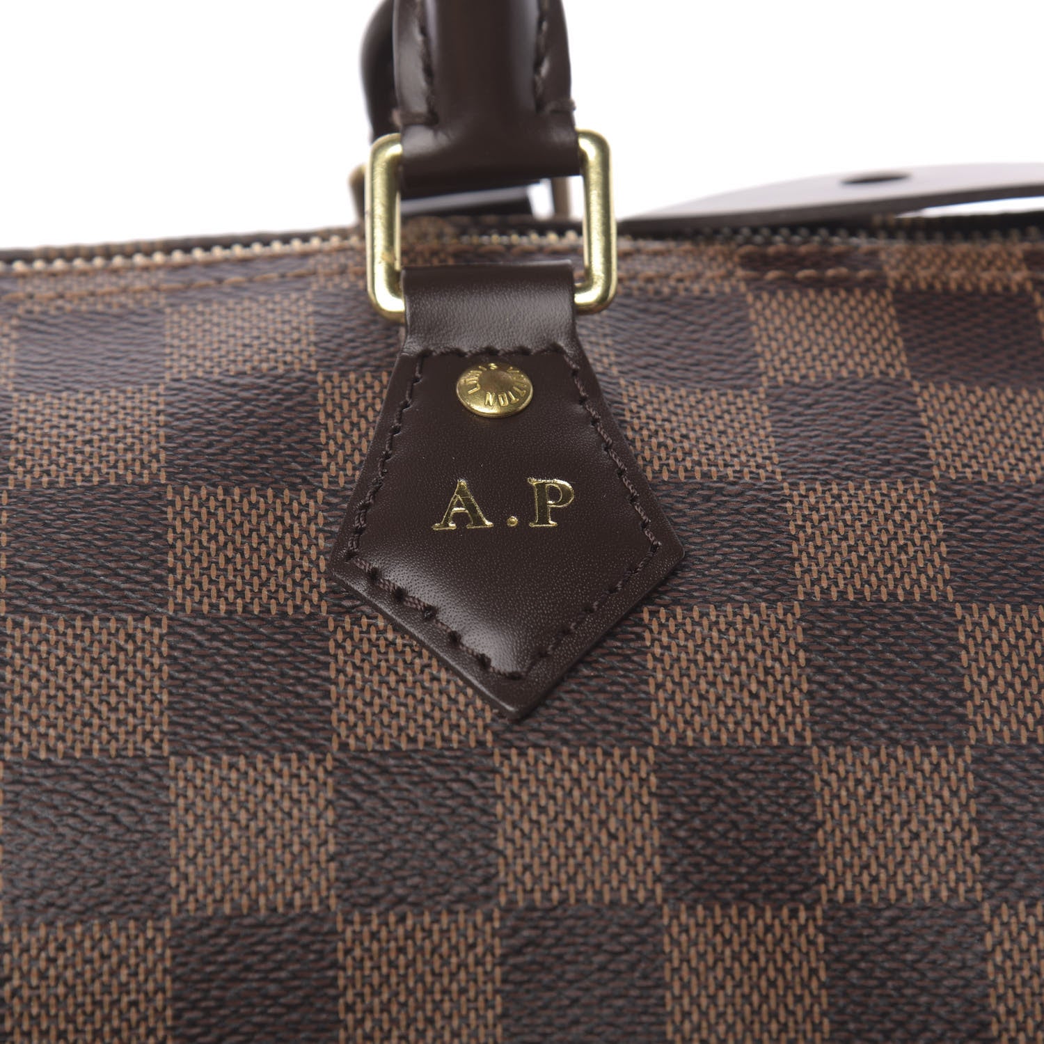 Louis Vuitton Damier Ebene Speedy 35 12 of 13