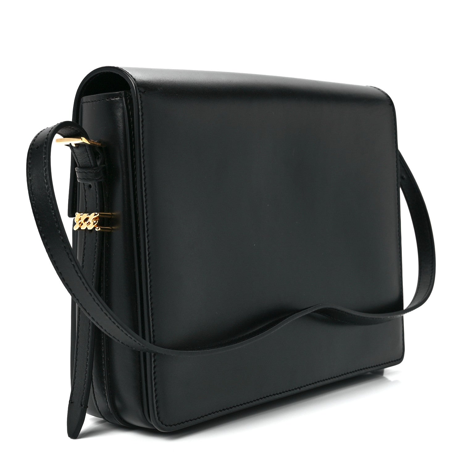 Burberry Calfskin Large Grace Bag Black 3 of 11