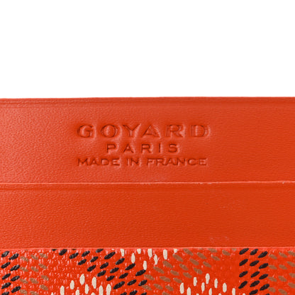 Goyard Goyardine Saint Sulpice Card Holder Orange 5 of 8