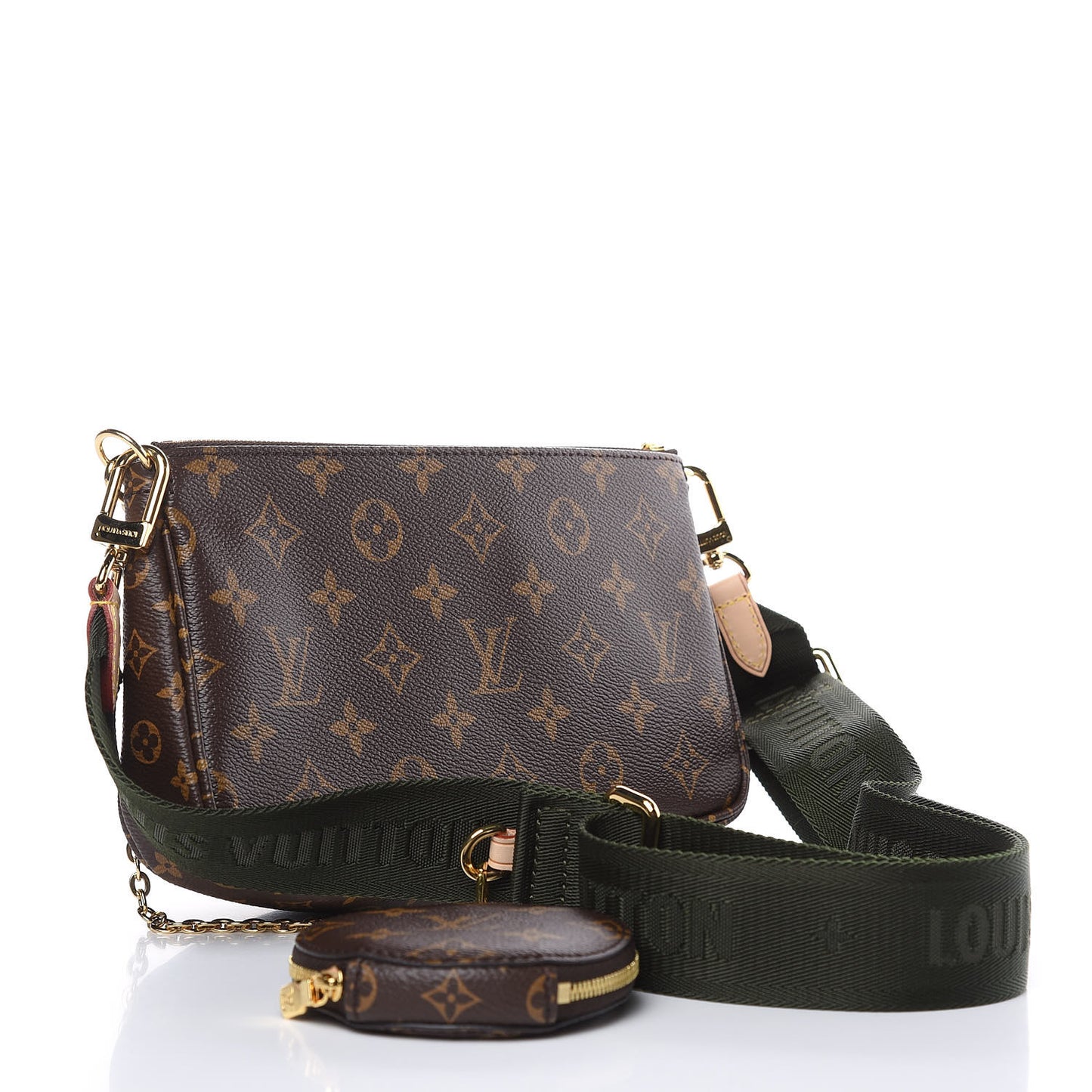 Monogram Multi Pochette Accessories Kaki