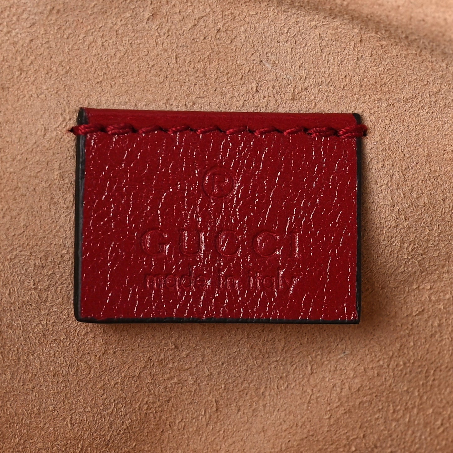 Azalea Calfskin Matelasse Heart GG Marmont Zip Pouch Romantic Cerise