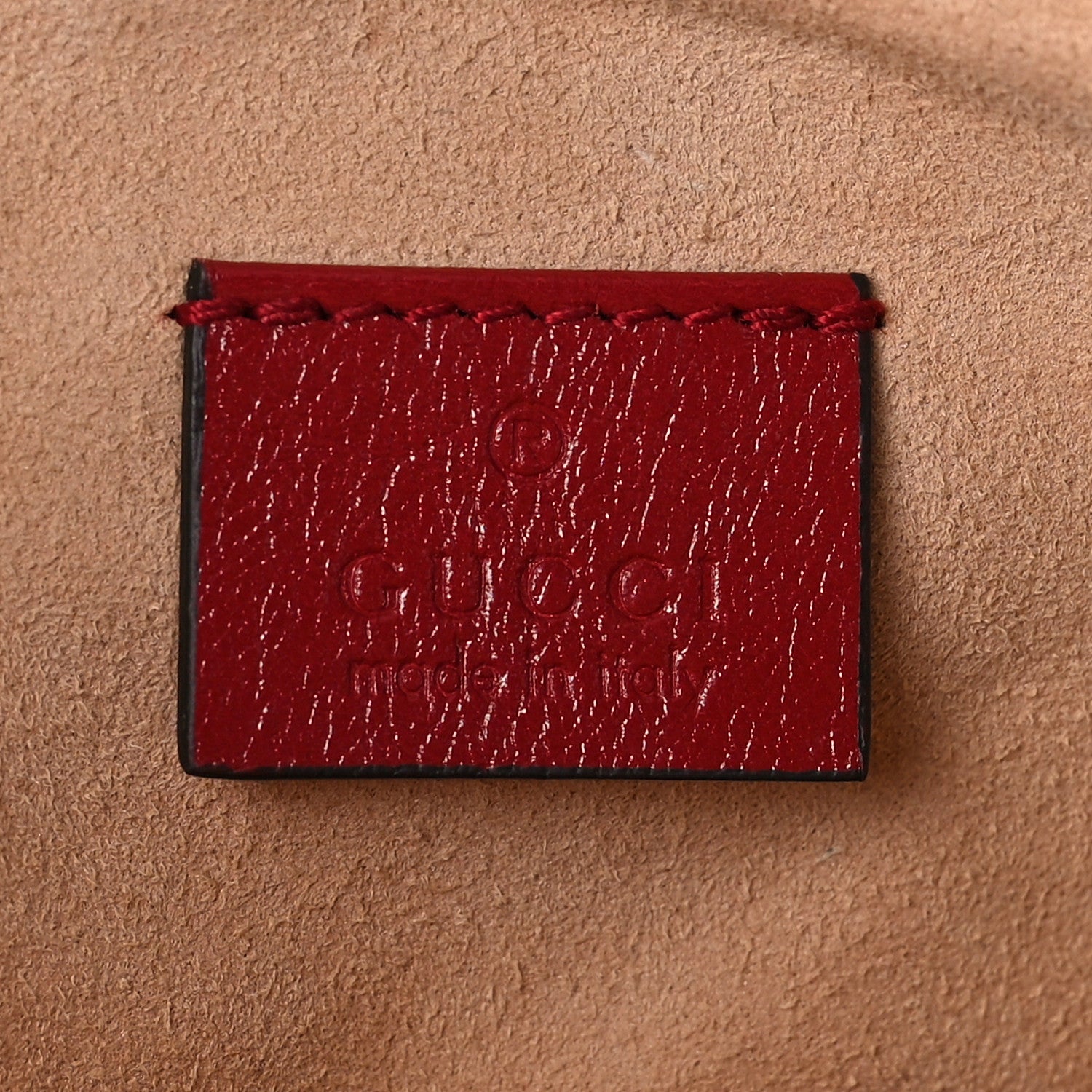Gucci Azalea Calfskin Matelasse Heart GG Marmont Zip Pouch Romantic Cerise 6 of 12