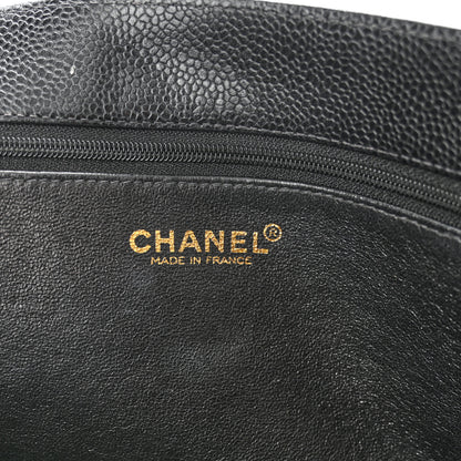 Chanel Caviar CC Tote Black 6 of 11