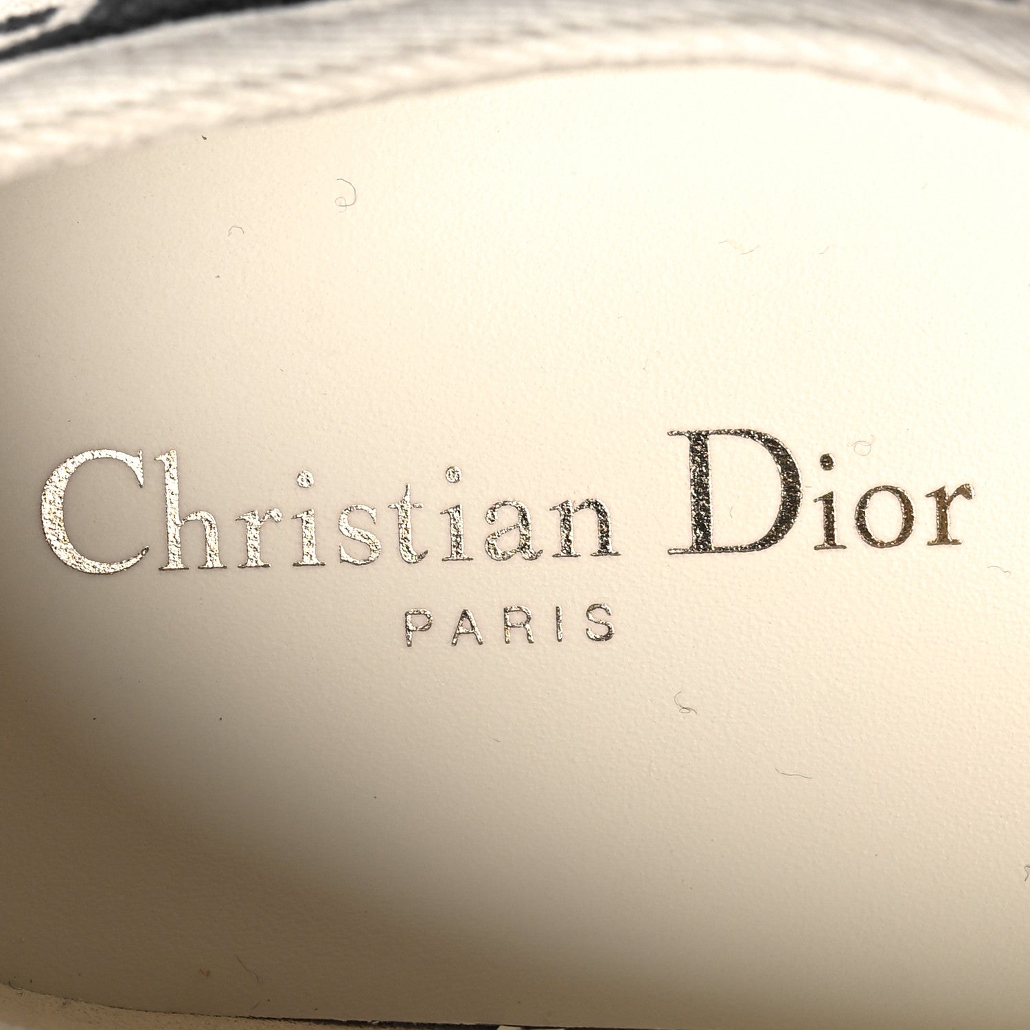 Christian Dior Canvas Macro Houndstooth Embroidered Womens Walk'N'Dior Low Top Sneakers 41 White Black 7 of 9