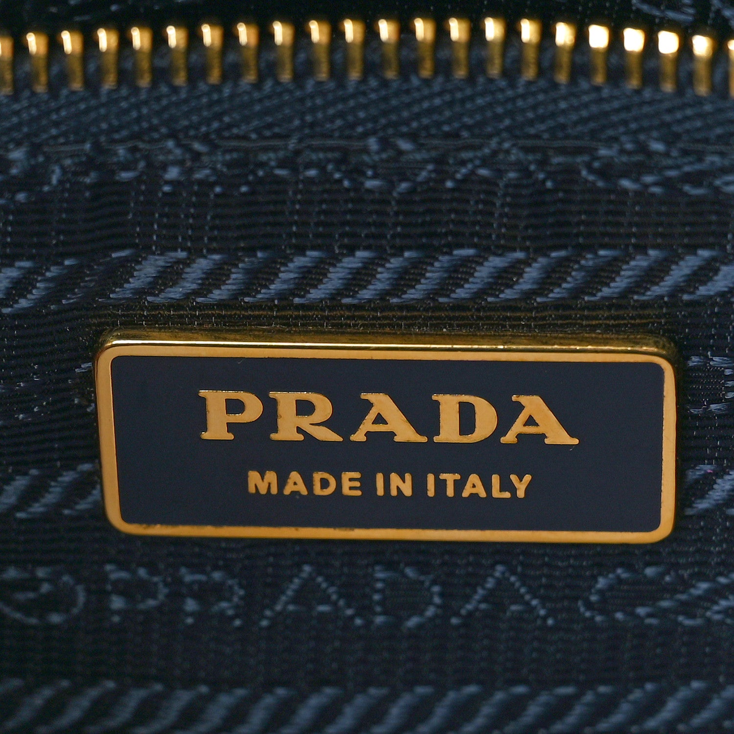 Prada Saffiano Lux Large Tote Bluette 6 of 9