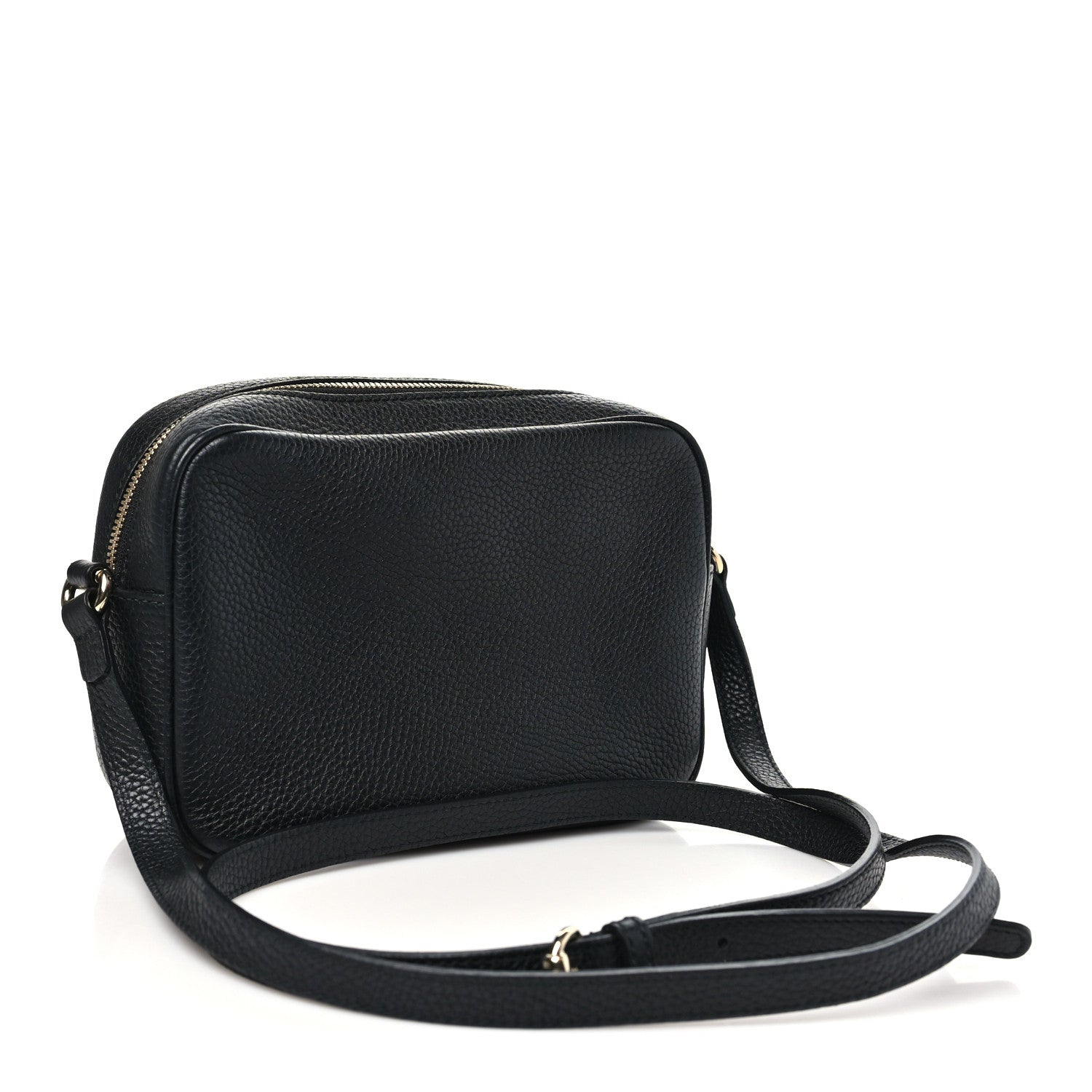 Gucci Pebbled Calfskin Small Soho Disco Bag Black 3 of 10