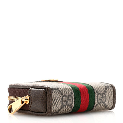 Gucci GG Supreme Monogram Web Ophidia Playing Card Case Beige New Acero 5 of 9