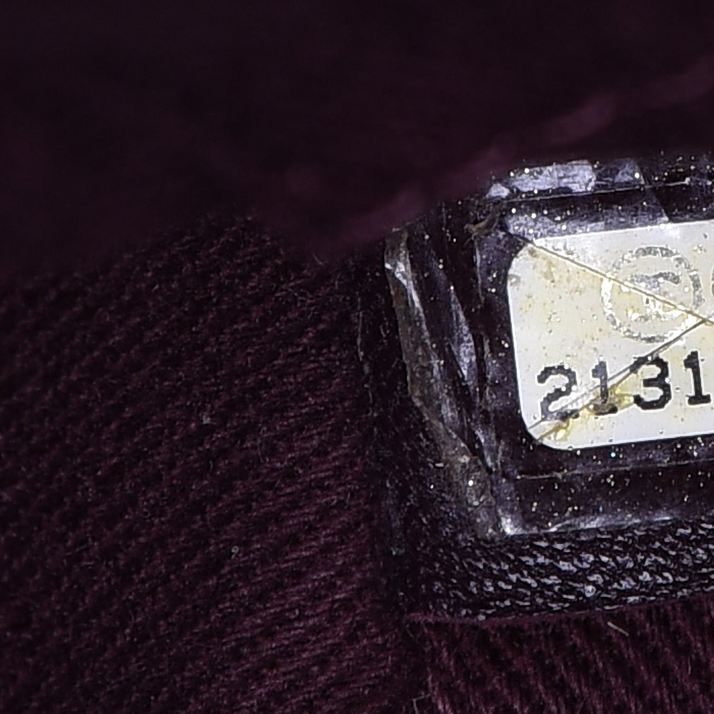 Glazed Calfskin Quilted Small Salzburg Backpack Burgundy