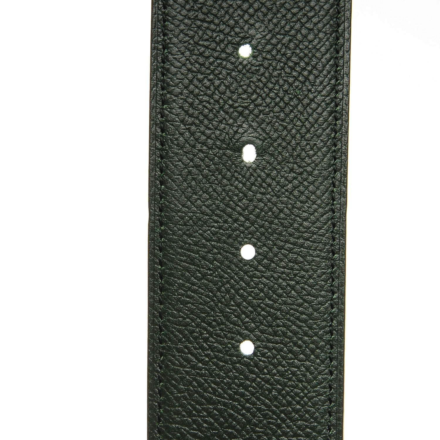 Hermes Epsom 42mm Belt Strap 110 Black Vert Anglais 5 of 7