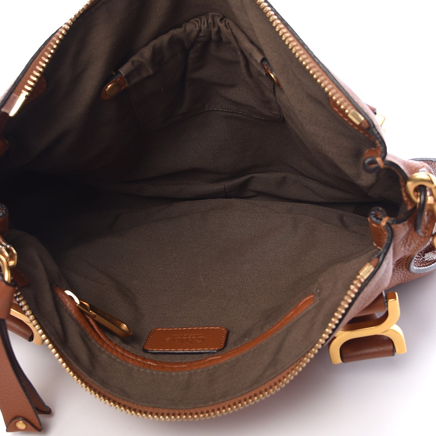 Chloe Calfskin Medium Marcie Satchel Tan 5 of 10