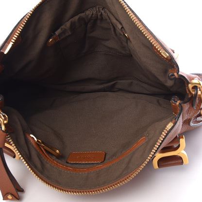 Chloe Calfskin Medium Marcie Satchel Tan 5 of 10