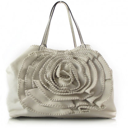 Valentino Garavani Leather Rosette Tote 1 of 9