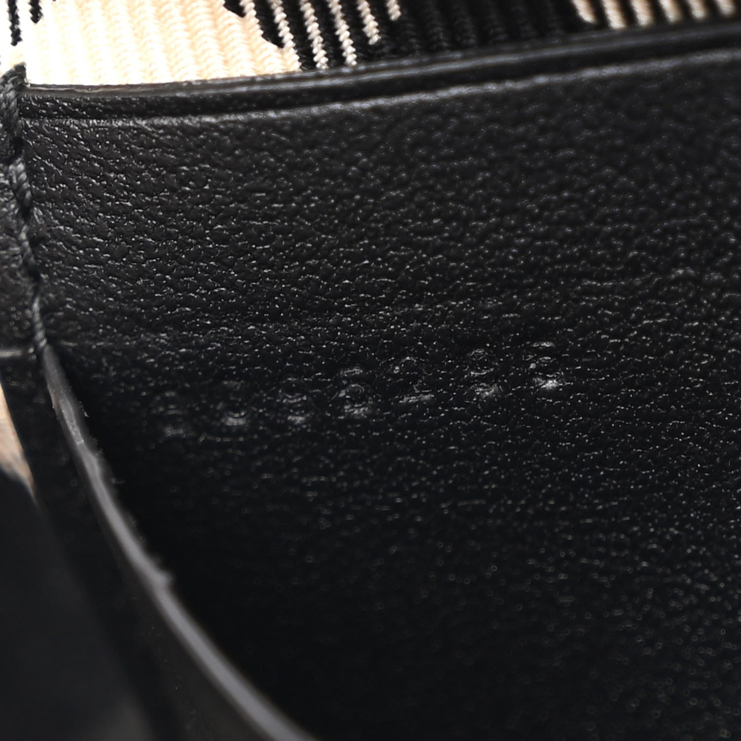 Burberry Essential Check Simple Baguette Black Calico 8 of 11