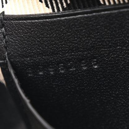 Burberry Essential Check Simple Baguette Black Calico 8 of 11