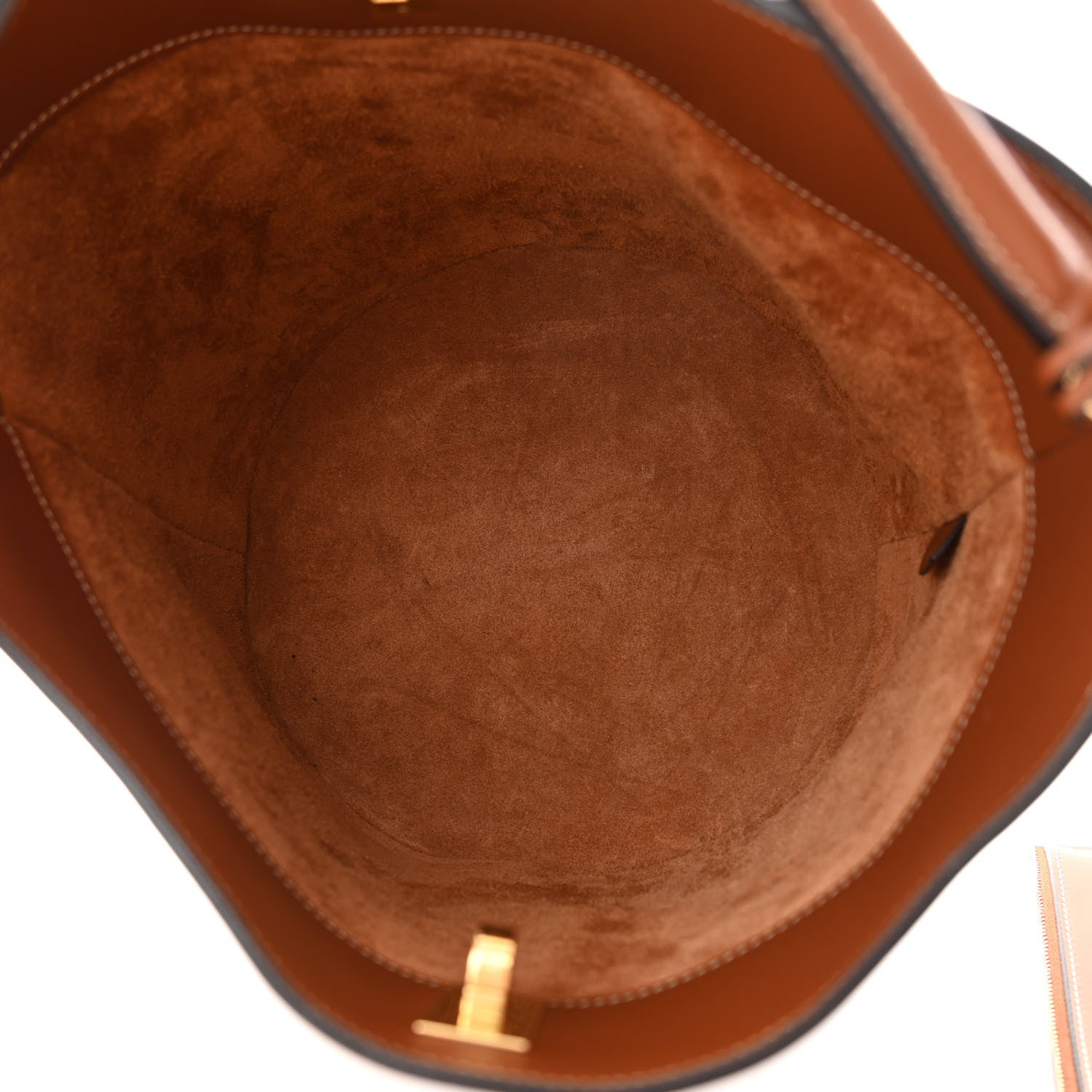 Celine Smooth Calfskin Bucket 16 Bag Tan 6 of 18