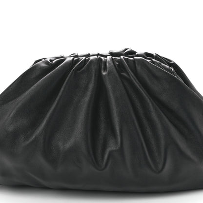 Bottega Veneta Smooth Butter Calf The Pouch Oversized Clutch Black 9 of 12