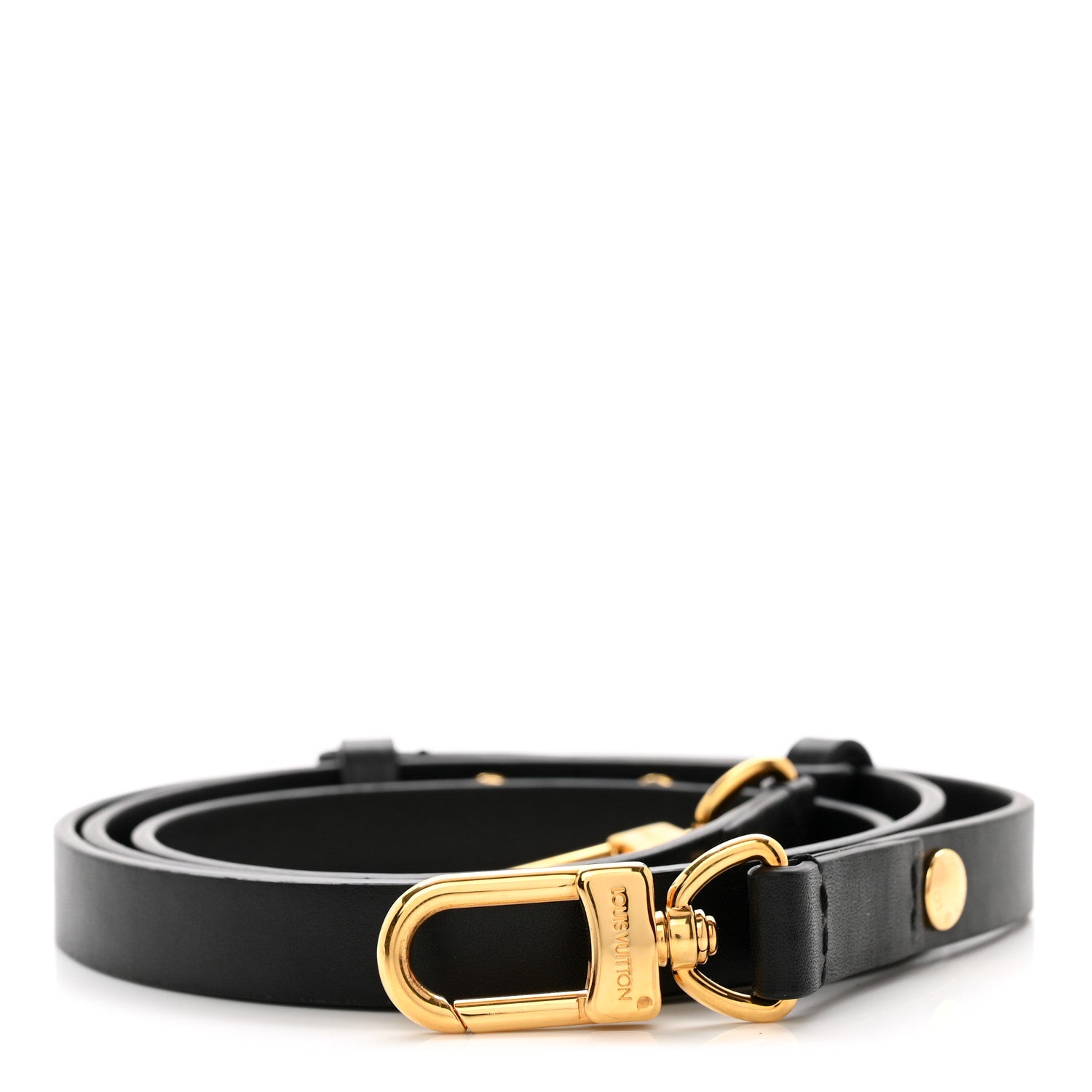 Louis Vuitton Calfskin Neonoe Shoulder Strap Black 1 of 3