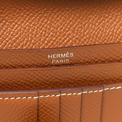 Hermes Epsom Bearn Compact Wallet Gold 7 of 11