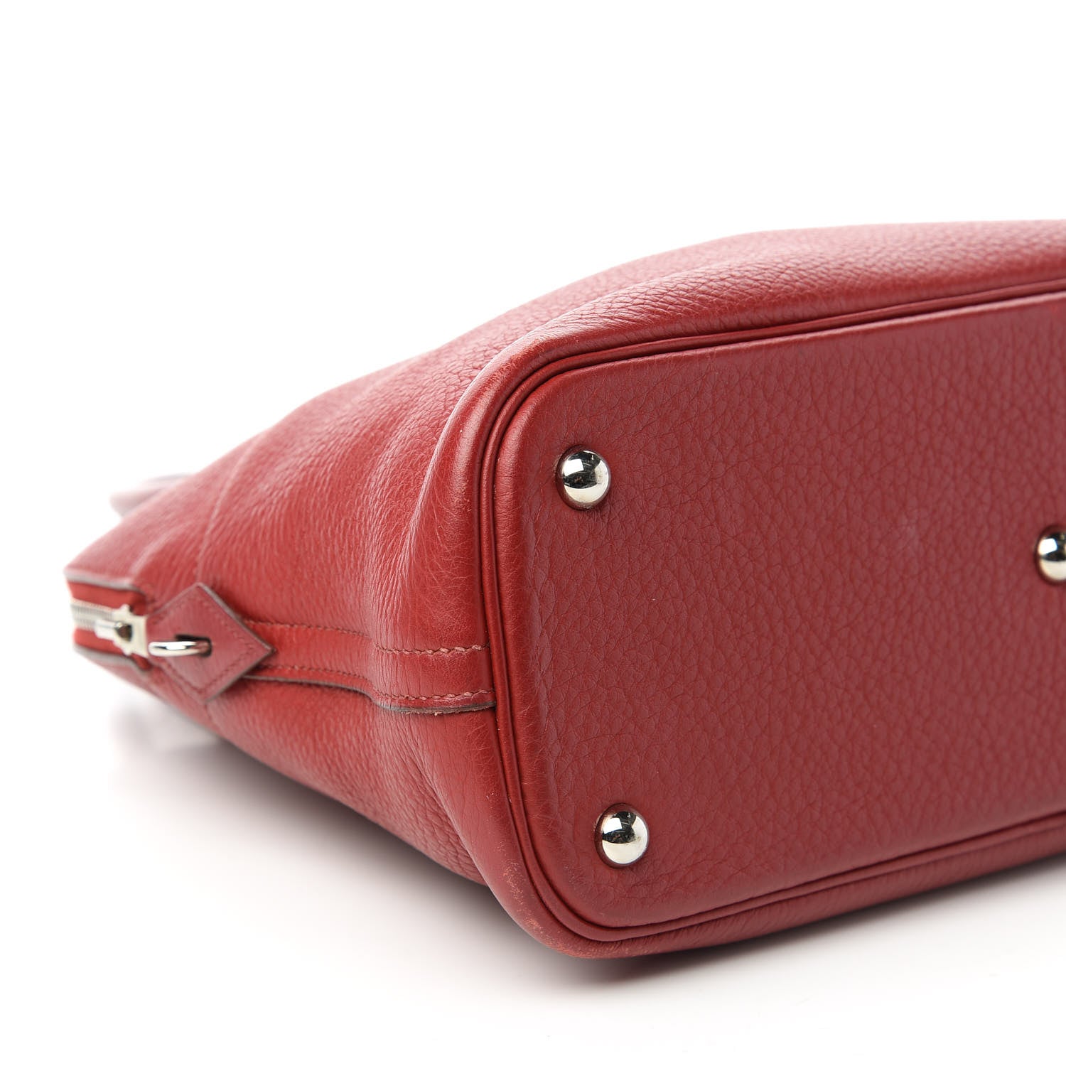Hermes Taurillon Clemence Bolide 31 Rouge Casaque 6 of 11