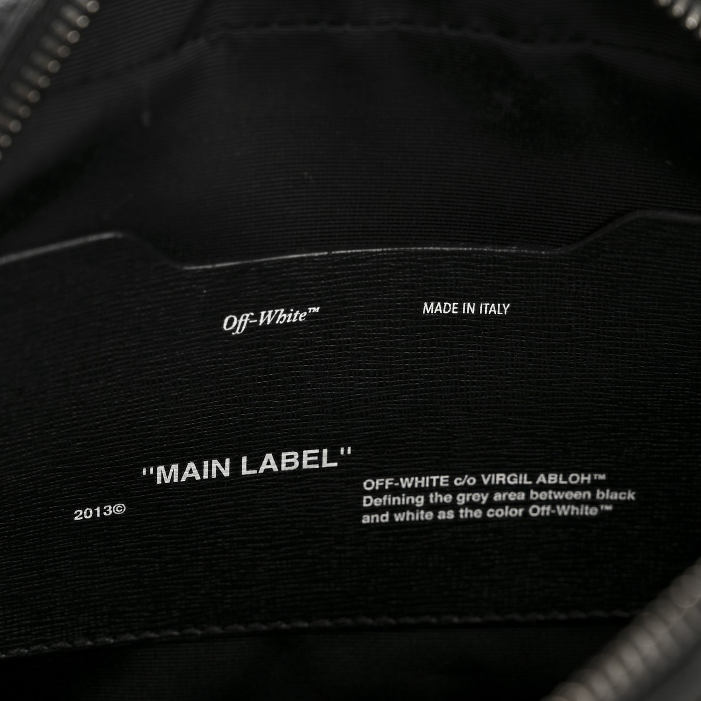 Saffiano Diag Camera Bag Black