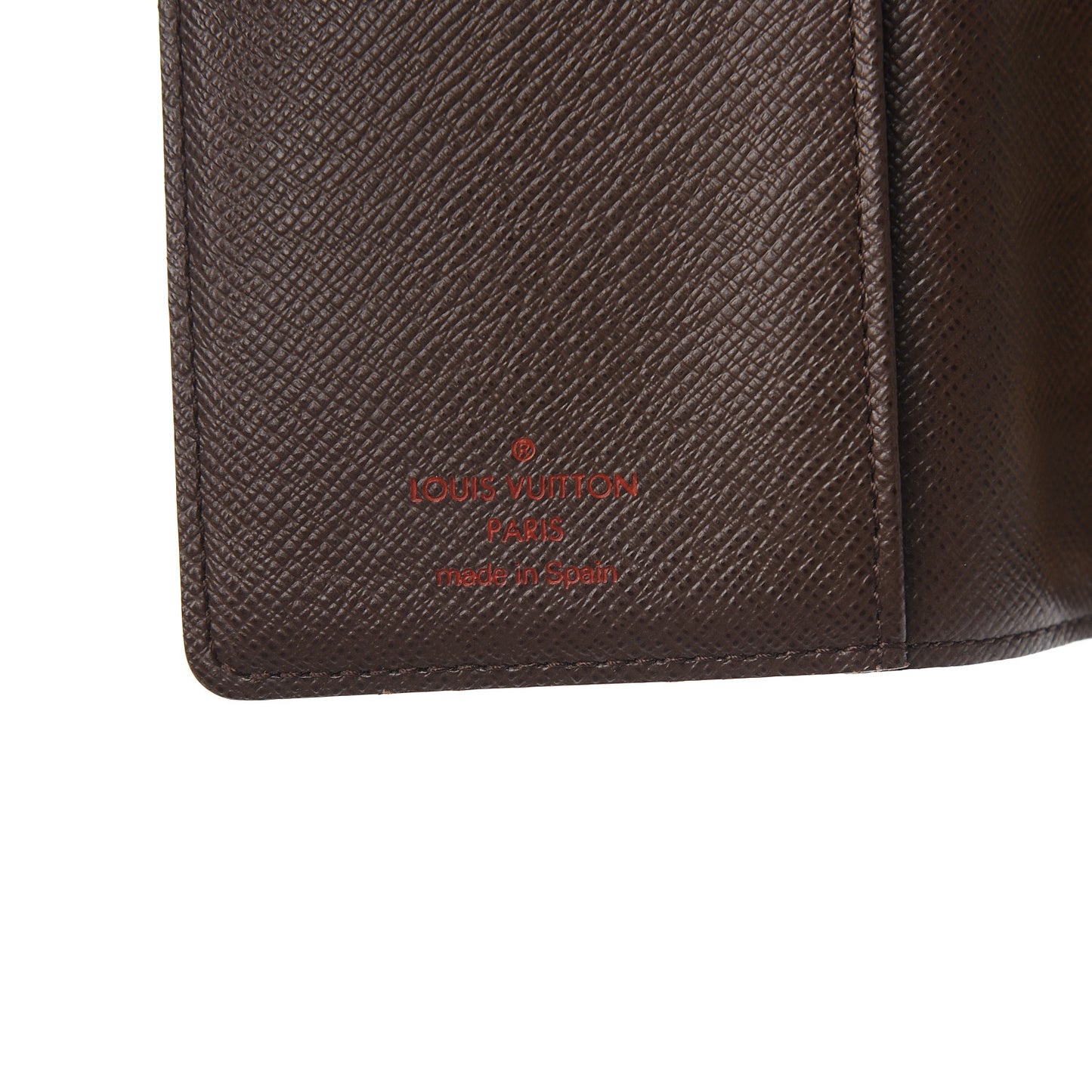 Damier Ebene Small Ring Agenda Cover