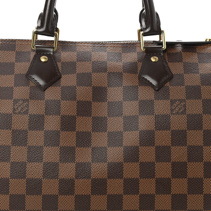Louis Vuitton Damier Ebene Speedy 30 9 of 10