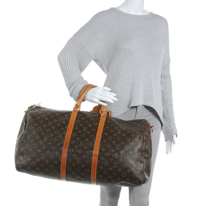 Louis Vuitton Monogram Keepall Bandouliere 55 2 of 13