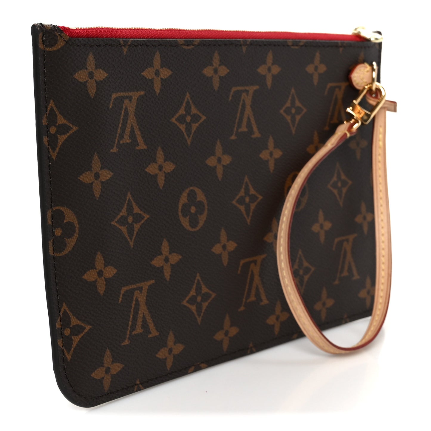 Monogram Neverfull MM GM Pochette Cherry
