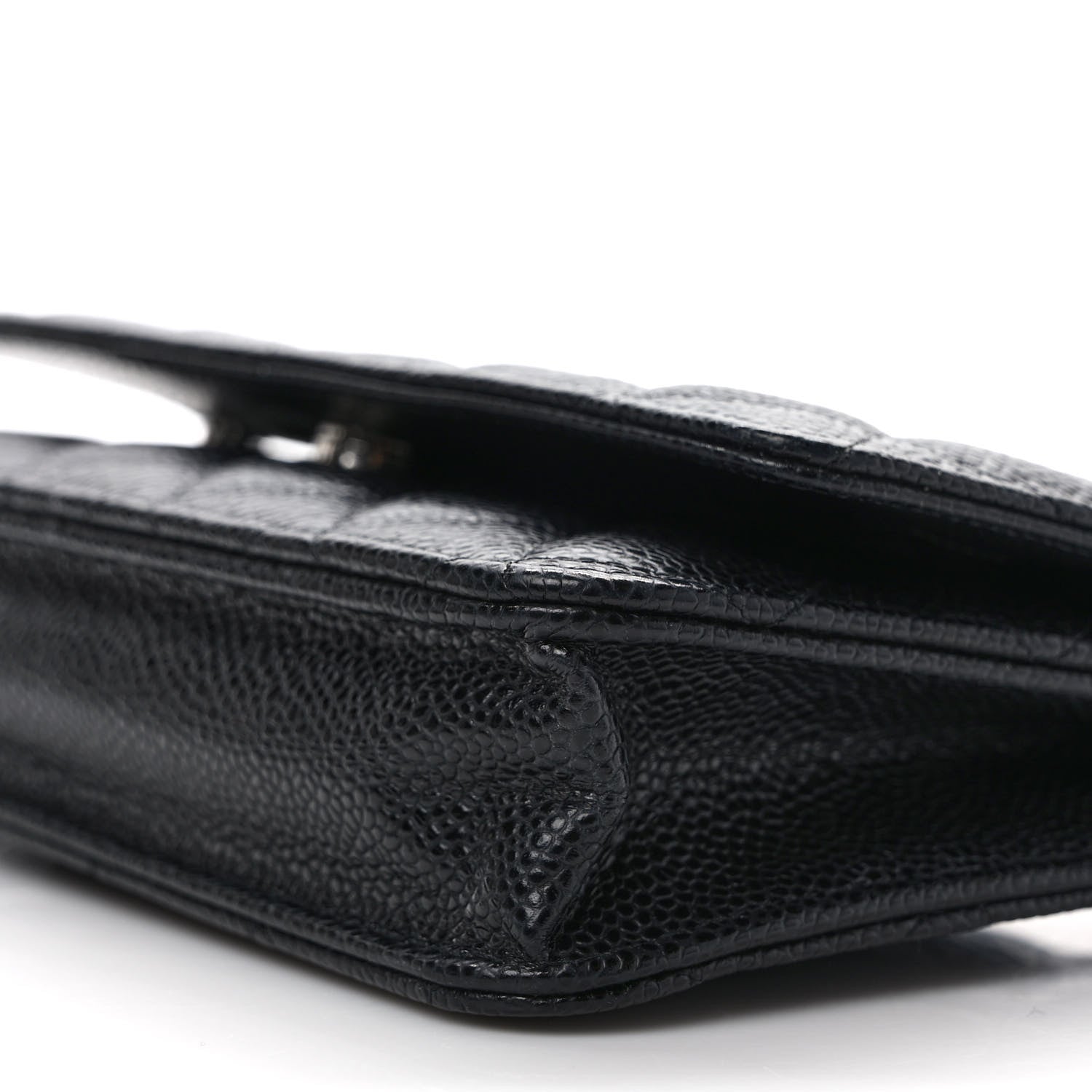 Chanel Caviar Quilted Wallet on Chain WOC Black 9 of 10