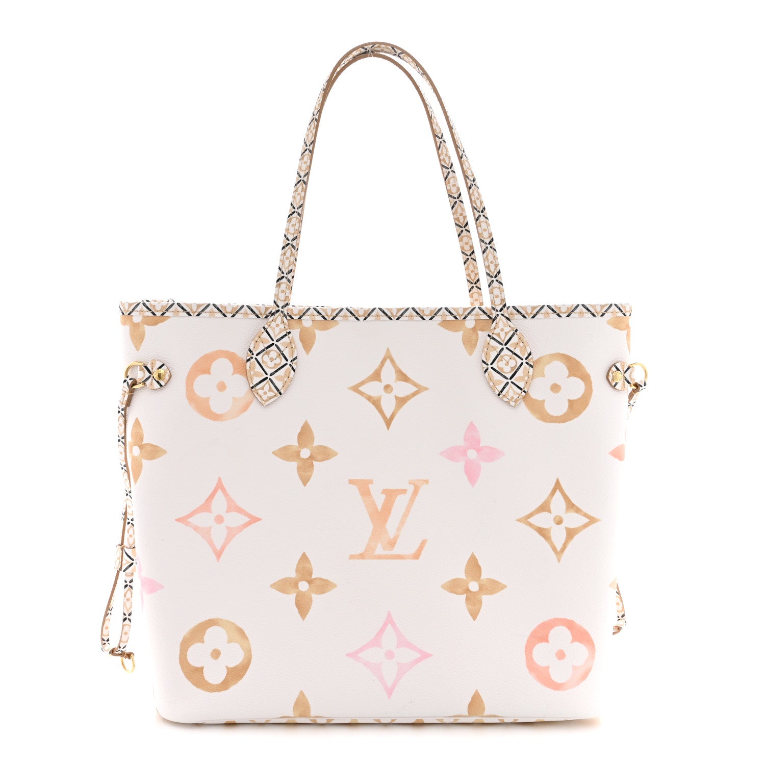 Louis Vuitton Monogram Giant By The Pool 2.0 Neverfull MM Beige 1 of 10