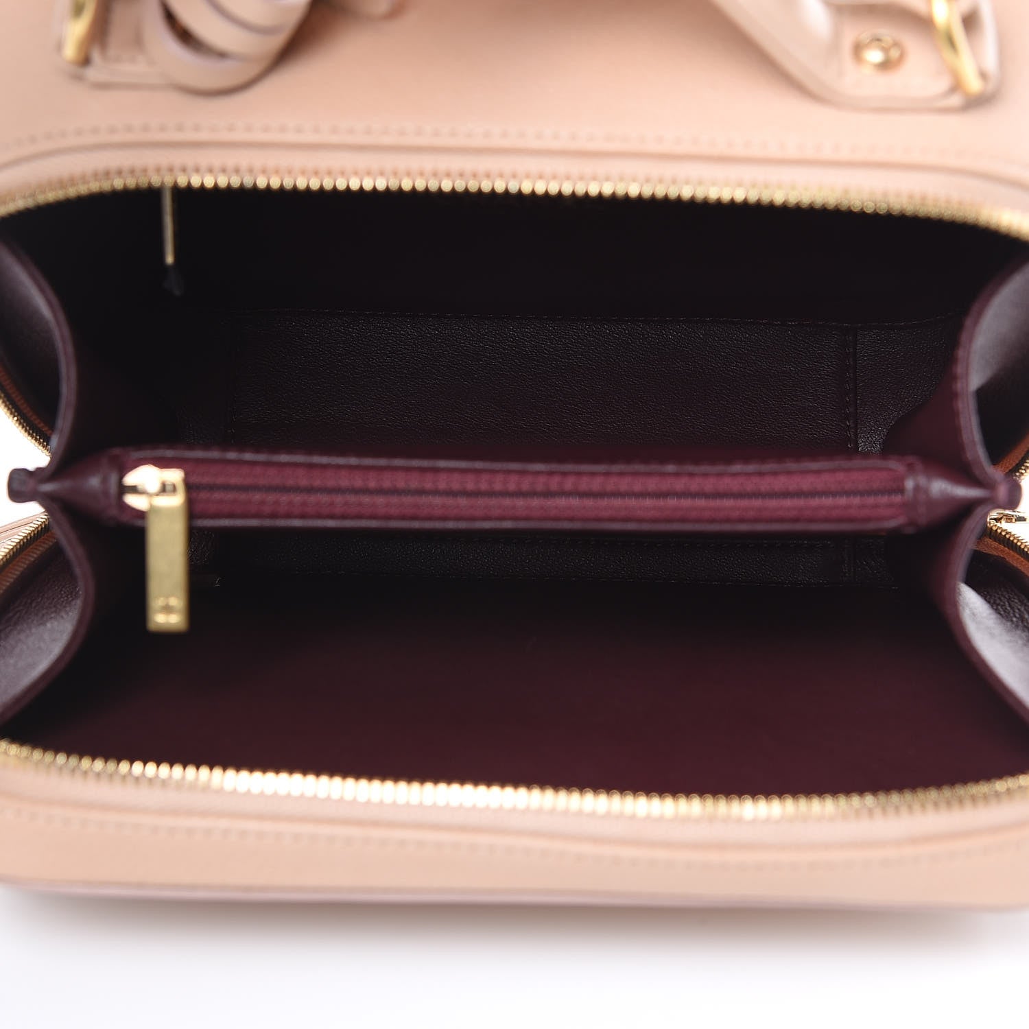 Chanel Caviar Quilted Medium CC Filigree Vanity Case Beige 5 of 9