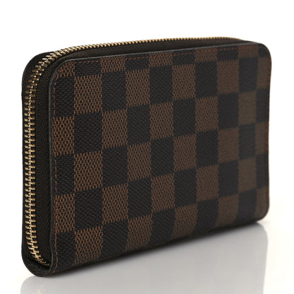 Louis Vuitton Damier Ebene Zippy Compact Wallet 3 of 7