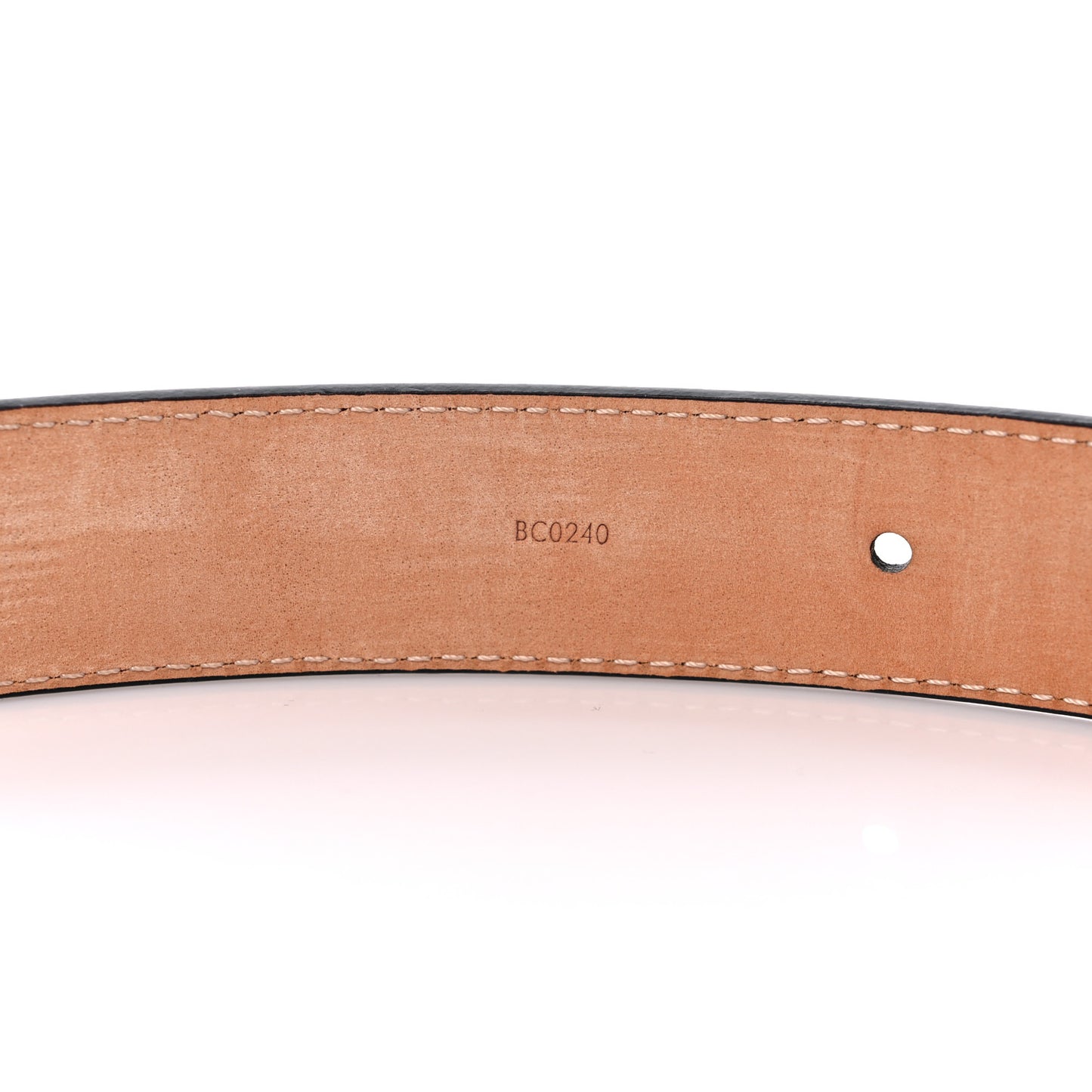 Epi 30mm LV Initiales Belt 80 32 Black