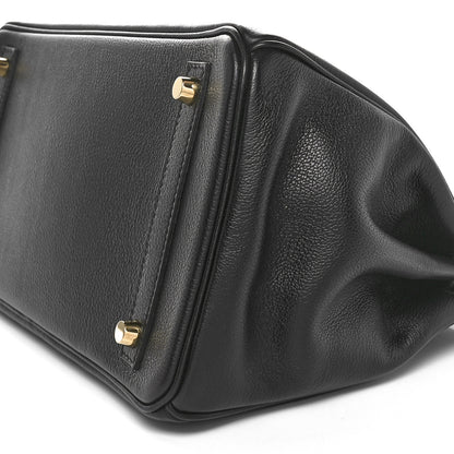 Hermes Taurillon Novillo Birkin 30 Black 10 of 11