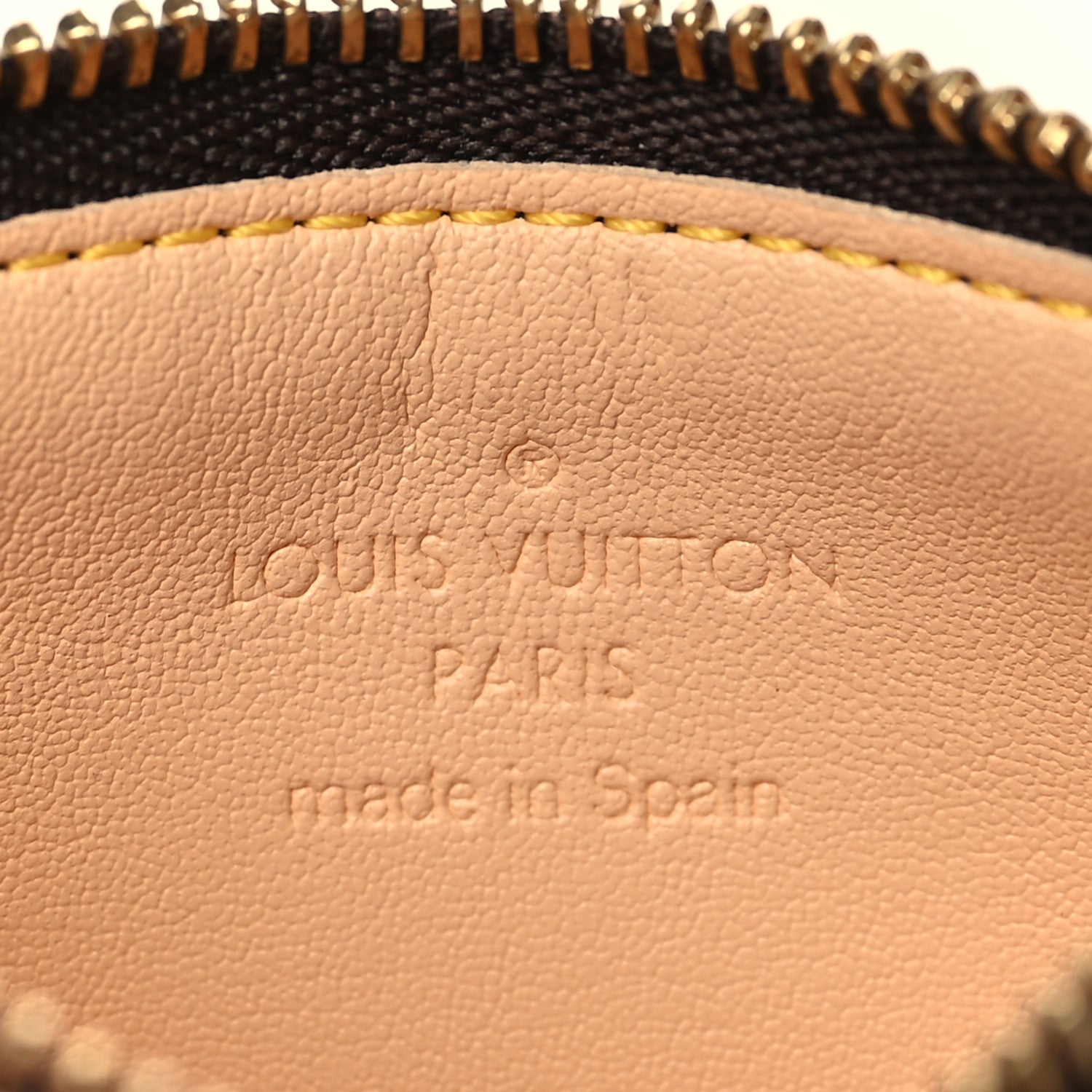 Louis Vuitton Monogram Cherry Blossom Key Pouch Brown 6 of 7
